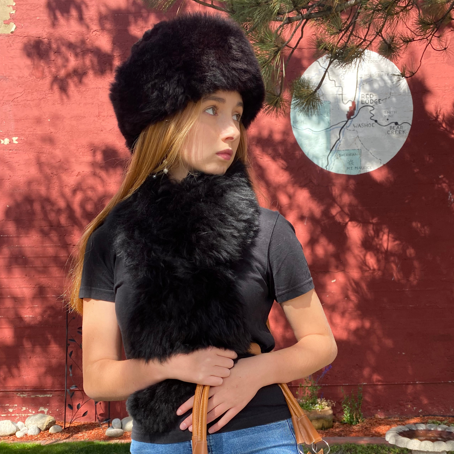 Fur Hats and Scarves.