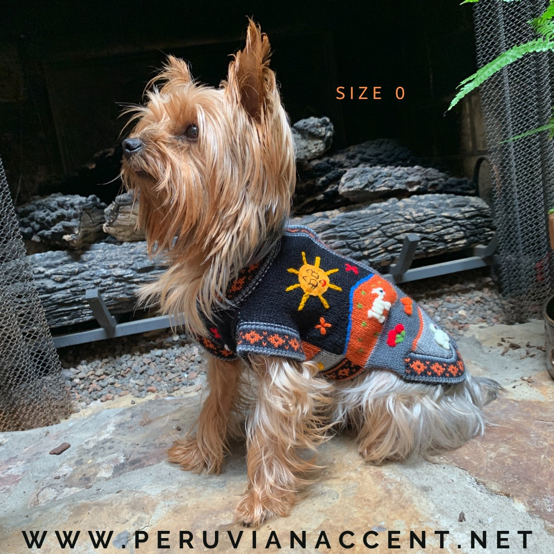 Harley davidson doggie sweater by peruvian accent