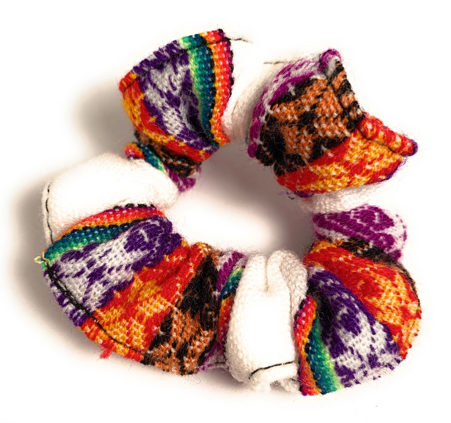 Handmade Cholita Scrunchies - Peruvian Accent