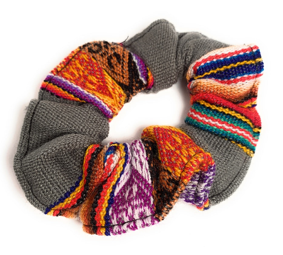 Handmade Cholita Scrunchies - Peruvian Accent