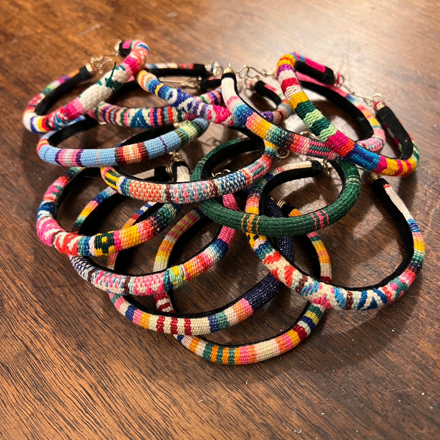 Handmade Manta Inca bracelet.