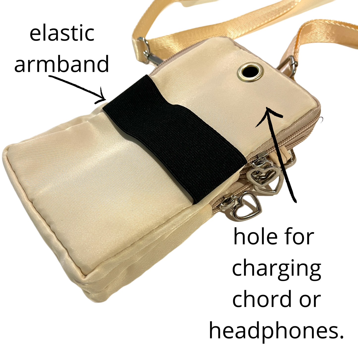 Armband, Crossbody Cellphone purse